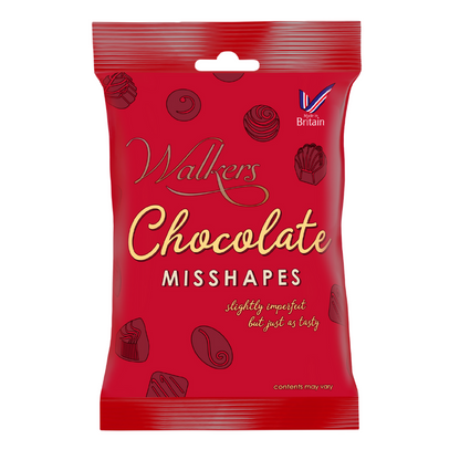 Walkers Chocolate Misshapes Bag 200g