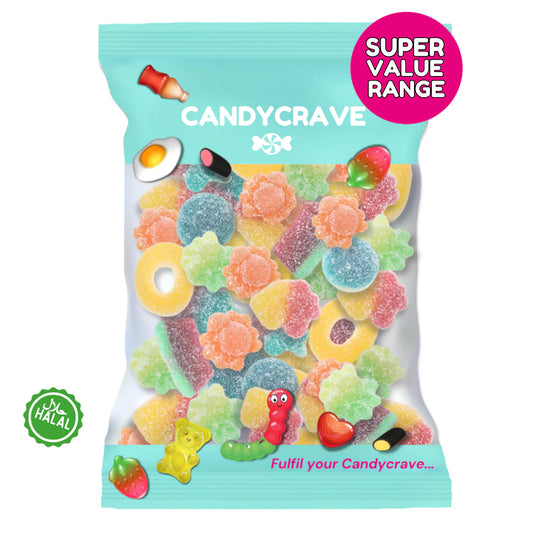 Candycrave 1kg Fizzy Mix