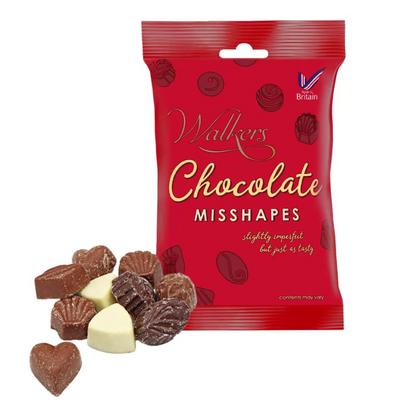 Walkers Chocolate Misshapes Bag 200g