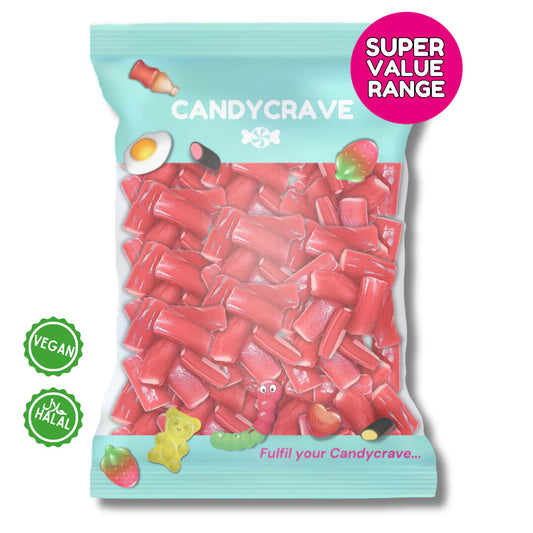 Candycrave 1kg Strawberry Pencils